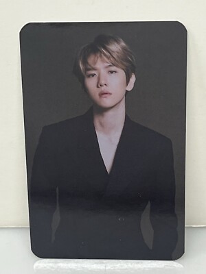 Official Baekhyun Photocard from EXO Light Stick Artist & FLO Version KPOP