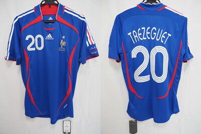 2006-2007 France Player Formotion Jersey Shirt Maillot Home