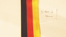Ordensband Reuss &auml;.l goldene Medaille s-r-g 100mm 1meter D460-