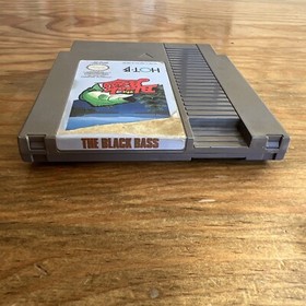 The Black Bass Hot B Nintendo NES 1989