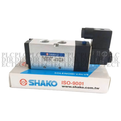 New SHAKO PU520-03S Solenoid Directional Valve DC24V / AC110V / AC220V