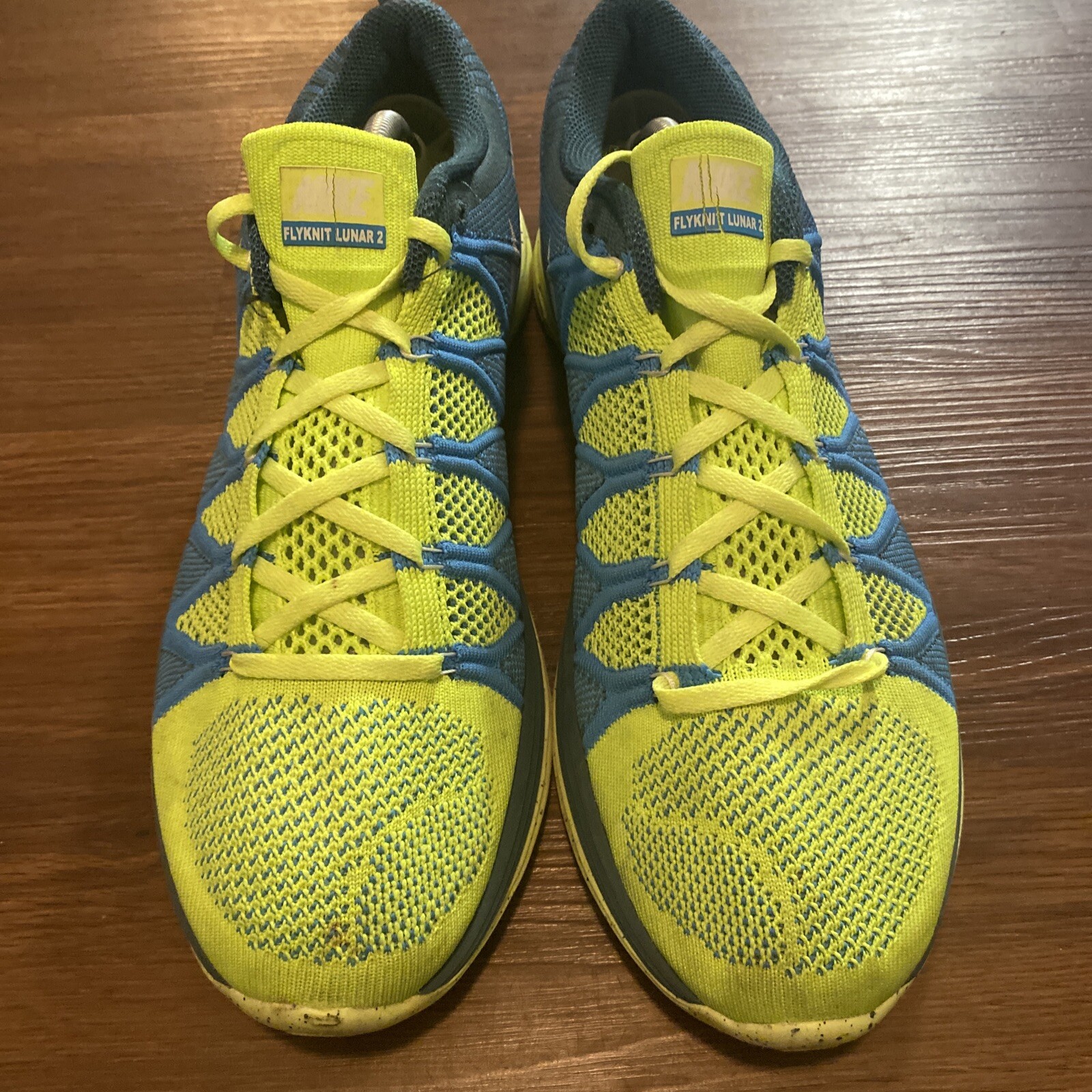 nike flyknit lunar 2 blue