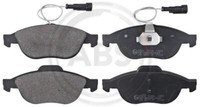 A.B.S. 37064 Bremsbelagsatz, Scheibenbremse Vorne FüR Alfa Romeo Lancia