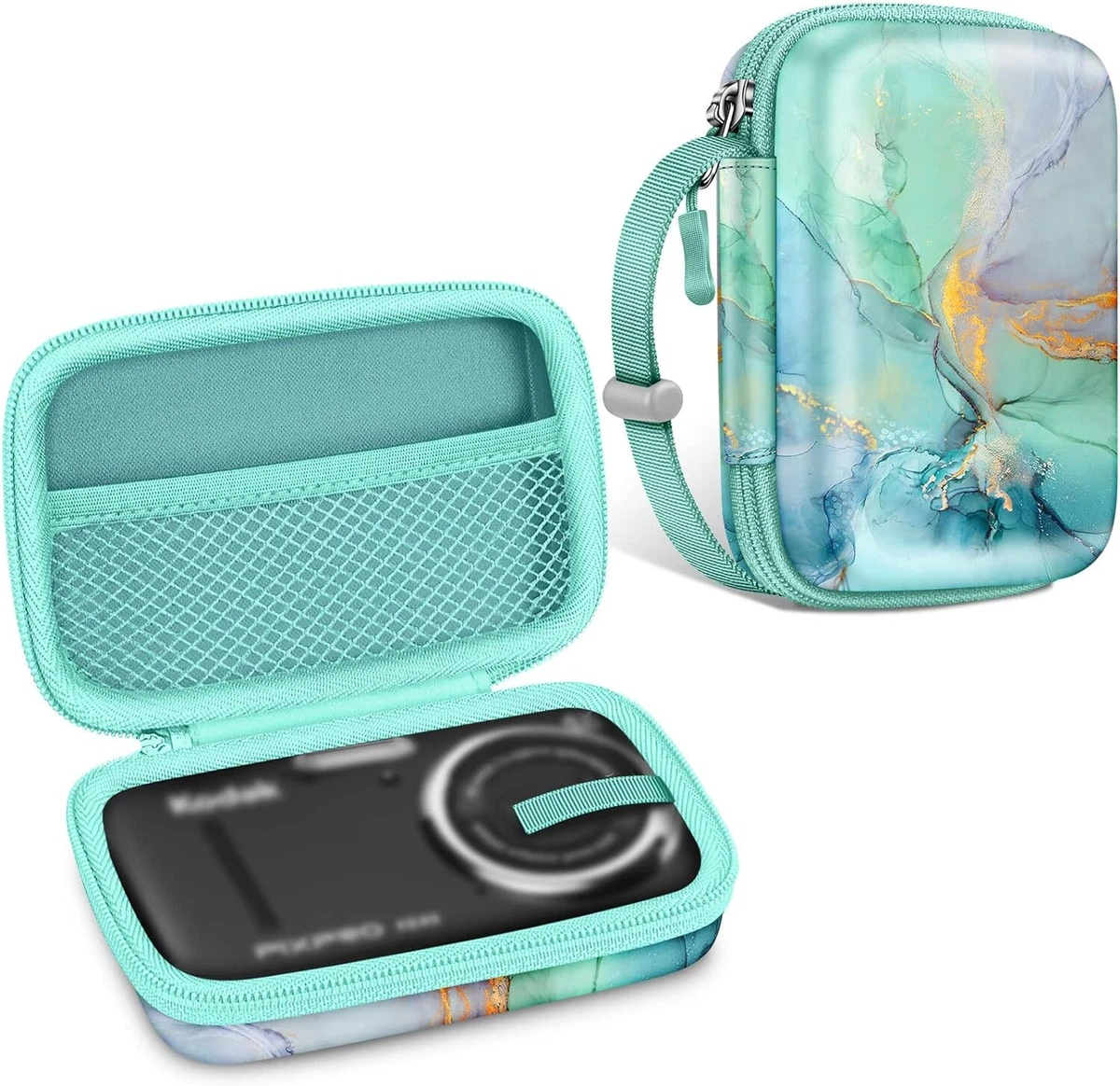 Custodia in pelle PU Borsa per fotocamera per Canon Powershot G9x G7x Mark II III SX740 SX730 SX720 SX710 SX700 Fujifilm XF10 RICOH GR IIIx GR3  44