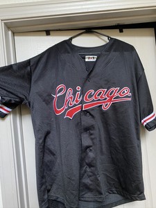 michael jordan bulls baseball jersey