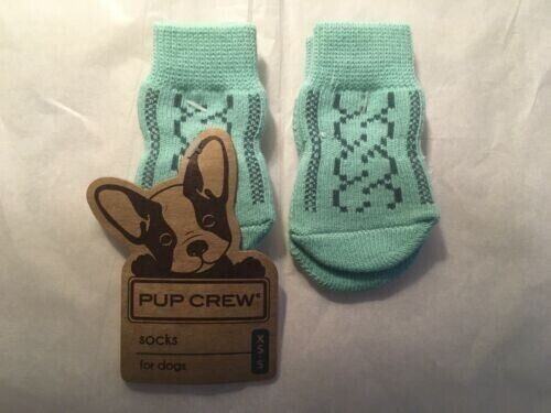 Pup Crew, Non-skid,  Cable Knit, Dog Socks - Picture 1 of 3