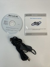 Belkin Easy Transfer Cable For Windows 7 USB 2.0 F5U279