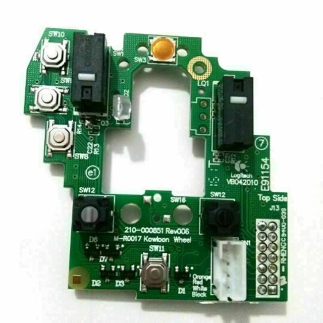 Lerpwige Carte Mère Supérieure De Souris Microswitch Button Key Board
