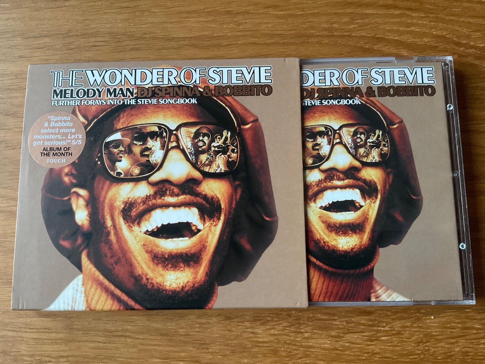DJ Spinna & Bobbito 2 CD Set The Wonder Of Stevie Melody Man Songbook