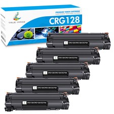 5 PCS Black Toner Cartridge for Canon 126 3483B001 Imageclass LBP6200d LBP6230dw