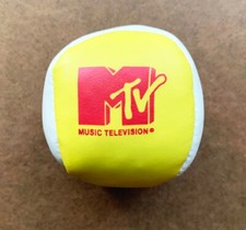 RARE Vintage MTV  Starburst Hacky Sack Footbag  Red, Yellow  White