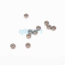  10 1.5 x 4 x 1.2mm Micro Shielded Deep Groove Ball Thin-Section Radial Bearing