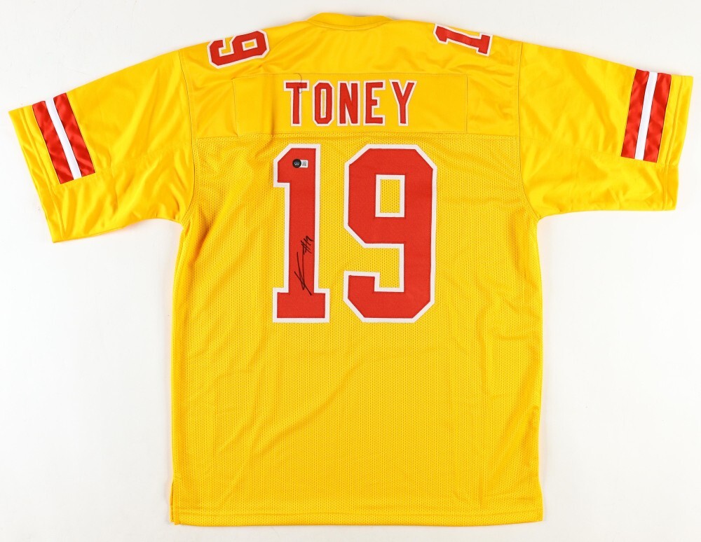 Kadarius Toney Autographed Signed Kansas City Chiefs Jersey (Beckett) 2021 1st Rnd Pk Gators 