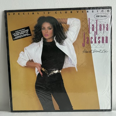 La Toya Jackson   Heart Don't Lie - 1984 - Private I 4Z9 04992 Vinyl 12'' Single
