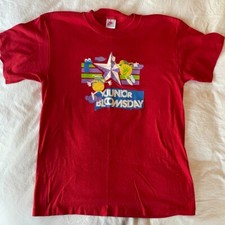 Vintage 1991 Junior Bloomsday Race Nike L Red Tee Shirt