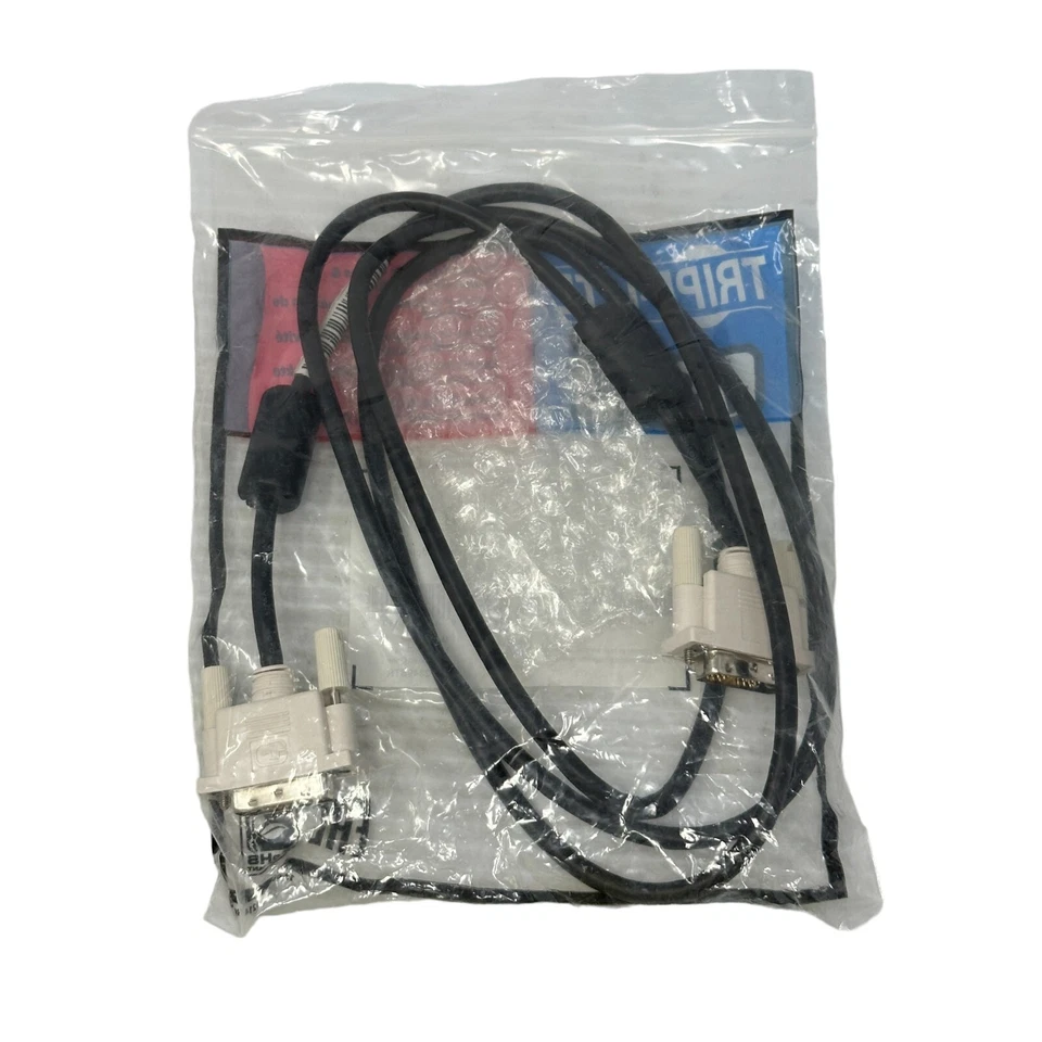 Lot of 5 DVI-I to DVI-I Single Link Cable – Male to Male – 6 ft – White - Image 3 of 4