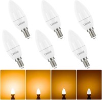 Dimmbar E14 Lampe 4,2W Kerzenform 470 Lumen 2700K Warmweiß 6 StüCk LED Birne