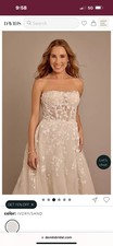 David's Bridal Wedding Dress Size US12 UK14 EU42