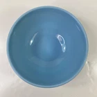 Pyrex Delphite Bluebelle 403 Blue 2.5 Qt Ovenware Glass Mixing Bowl Vintage