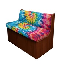 RV Camper Cushion Covers - Colorful Tie Dye Elastic Camper Cushion Slipcover ...