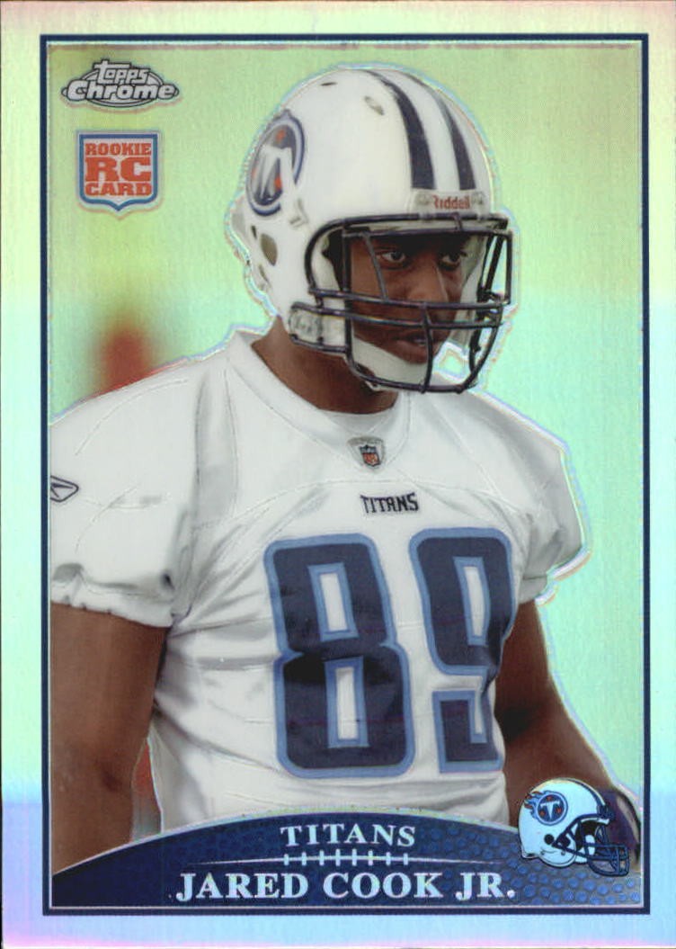 2009 Topps Chrome Football Part 2 Refractors Parallel Cards