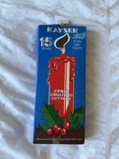 Brand New Vintage Kayser Plain Knit Tights Christmas 2 Pack