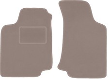 Fußmatten Automatten Vorne Velours Beige für Volkswagen Golf III 1993-2002