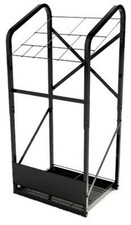 Southern Imperial R16-9PK-PVCDSPK Adjustable PVC Cut Pipe Rack44; Black