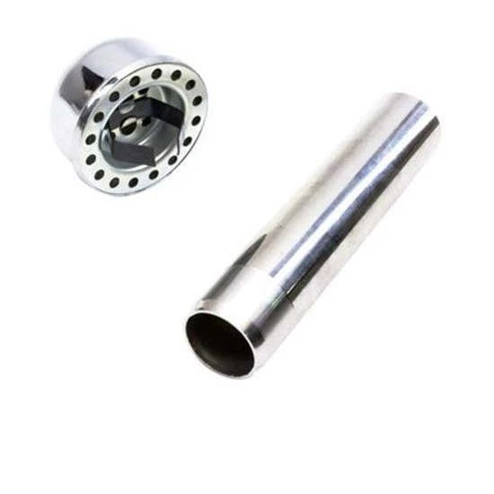 Tubo de llenado de aceite, acero inoxidable, 1,376 pulgadas, 1949-53 para Ford Flathead Foto 4 de 4