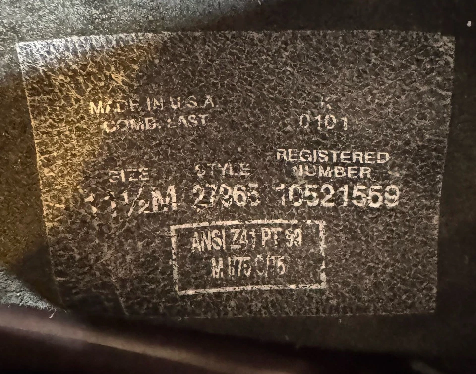 Vtg Chippewa 7” Steel Toe Engineer Boots 11.5M USA Made 27965 Indian Moto Biker - Image 4 of 4