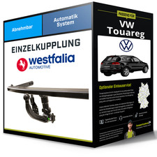 Abnehmbare Anhängerkupplung für VW Touareg 05-06 Typ 7LA/7L6/7L7 Westfalia NEU