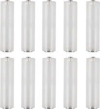 10Pcs AAA to AA Converter AAA to AA Battery Adapter AAA to AA Battery Converter