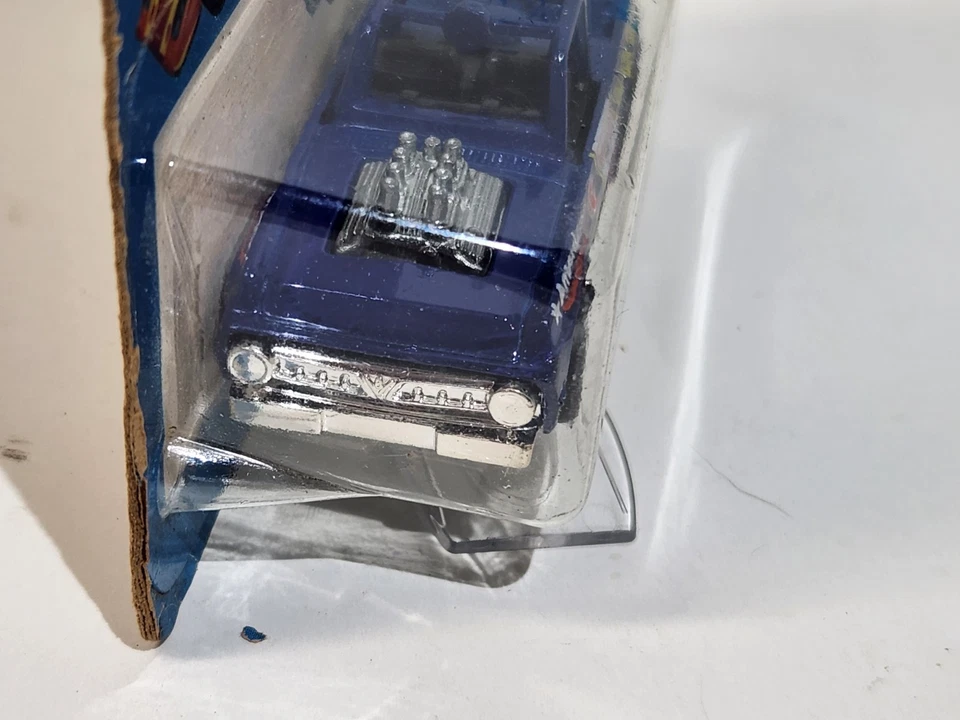 Hot Wheels Vintage Baja Bruiser Blue Flying Colors HTF Blackwalls 1977 - Image 4 of 4