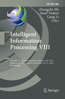 Intelligent Information Processing Viii Zhongzhi Shi
