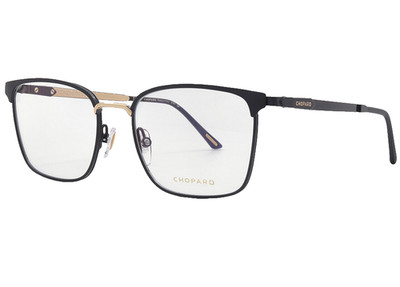 CHOPARD VCHG06 0305 55  EYEGLASSES FULL-RIM 55-18-145 METAL BLACK WOMENS SQUARE
