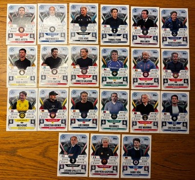 Topps Match Attax Extra 25/26 Champions League Manager Bundle 21 Karten
