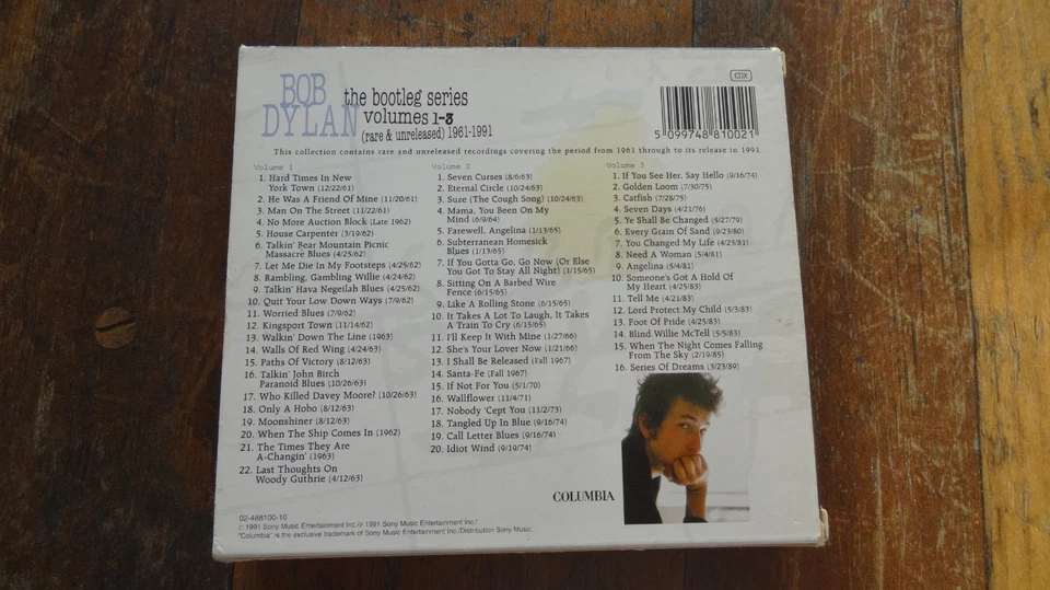 BOB DYLAN : the bootleg series volumes 1-3 rare & unreleased 1961 - 1991 3 CD - Bild 2 von 4