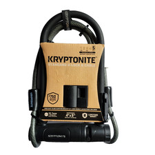 Kryptonite U-Lock and Cable 4"x9"  4' Cable