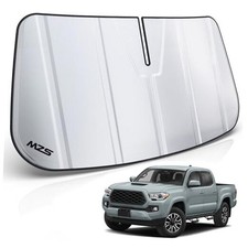 Windshield Sun Shade Compatible with Foldable Truck Sun Shade Tacoma 2016-2023