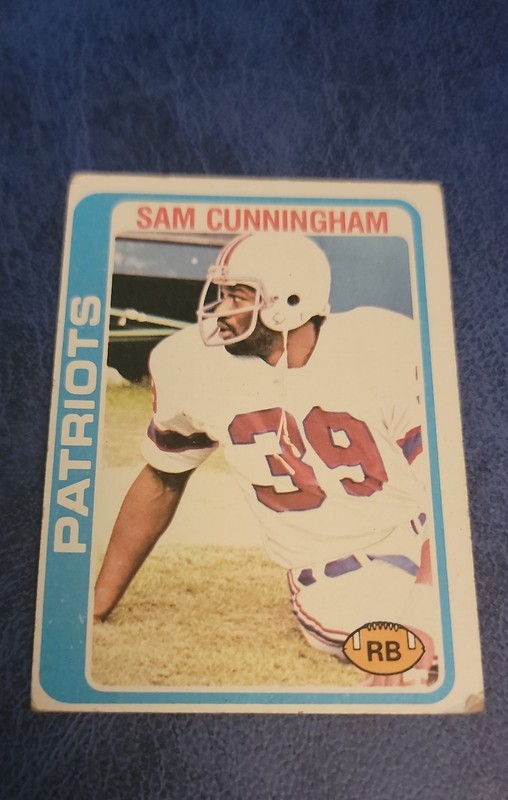 1978 Topps - Sam Cunningham #341