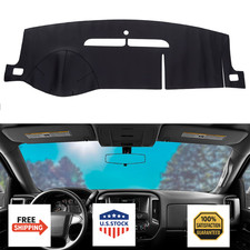 Leather Dashboard Mat Cover Sun Protection Pad for 07-14 Tahoe Suburban Sierra