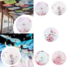 Ombrello cinese in carta oleata, parasole orientale per costumi da sposa da