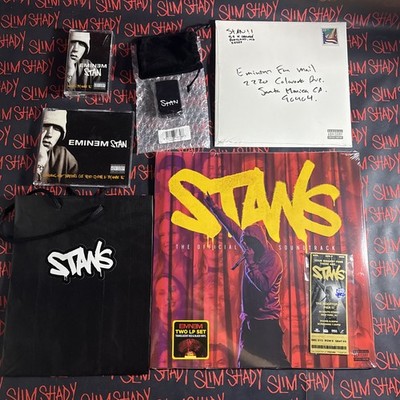 Eminem Stan lot Vinyl Bag CD Cassette Lighter Ticket