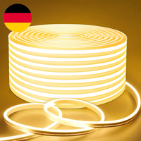 Lamomo LED Streifen 5M, Neon Dimmbar LED Strip, Warmweiss Wasserdicht 3000K Led