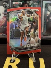 2025 Panini Prizm WNBA #23 Jackie Young Red Prizm /299