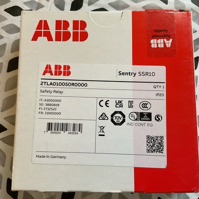 ABB Sentry SSR10 Safety Relay 2TLA010050R0000