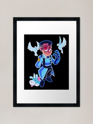 Team Fortress 2 Medic Framed Art Pr Framed Wall Art Poster Canvas Print Picture