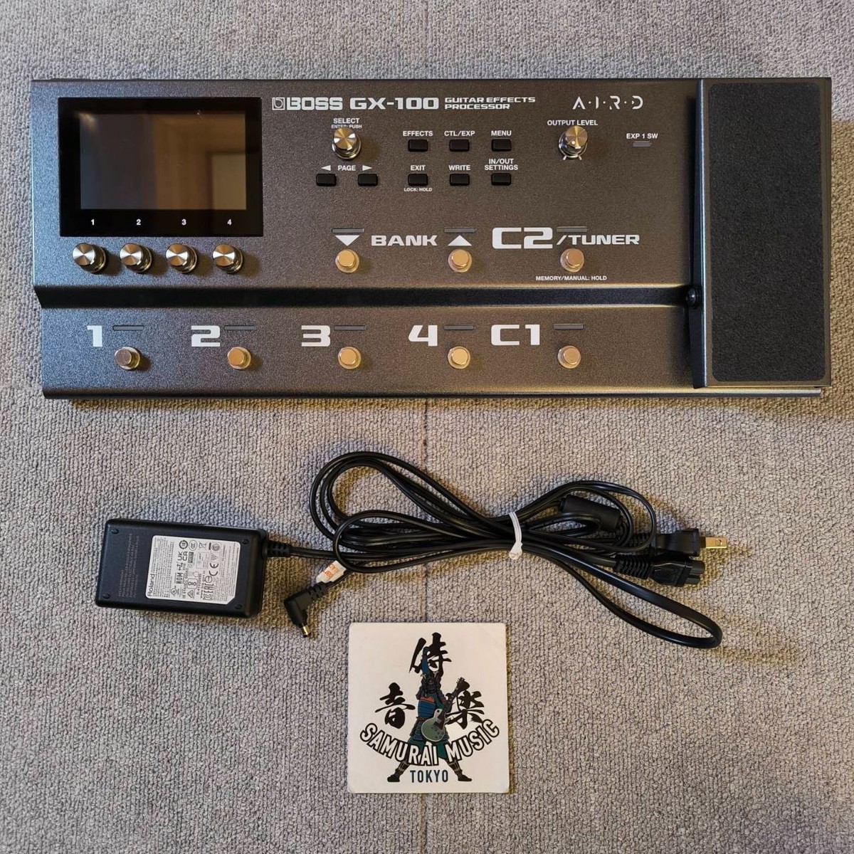Boss GX-100 Electric Guitar Multi Effect Pedal Processor Used