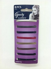 Goody Women's Classics Metallic Hair Clips 8 Count for All Hair Types