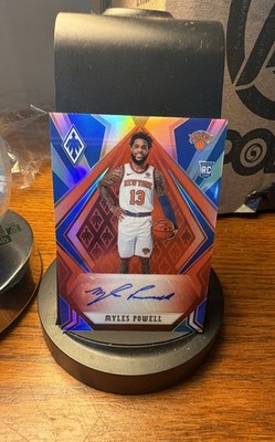 2020-21 Panini Chronicles - Phoenix Rookie Auto Myles Powell #PH-MPW Red (AU,...